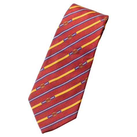 red vintage gucci tie|authentic Gucci ties.